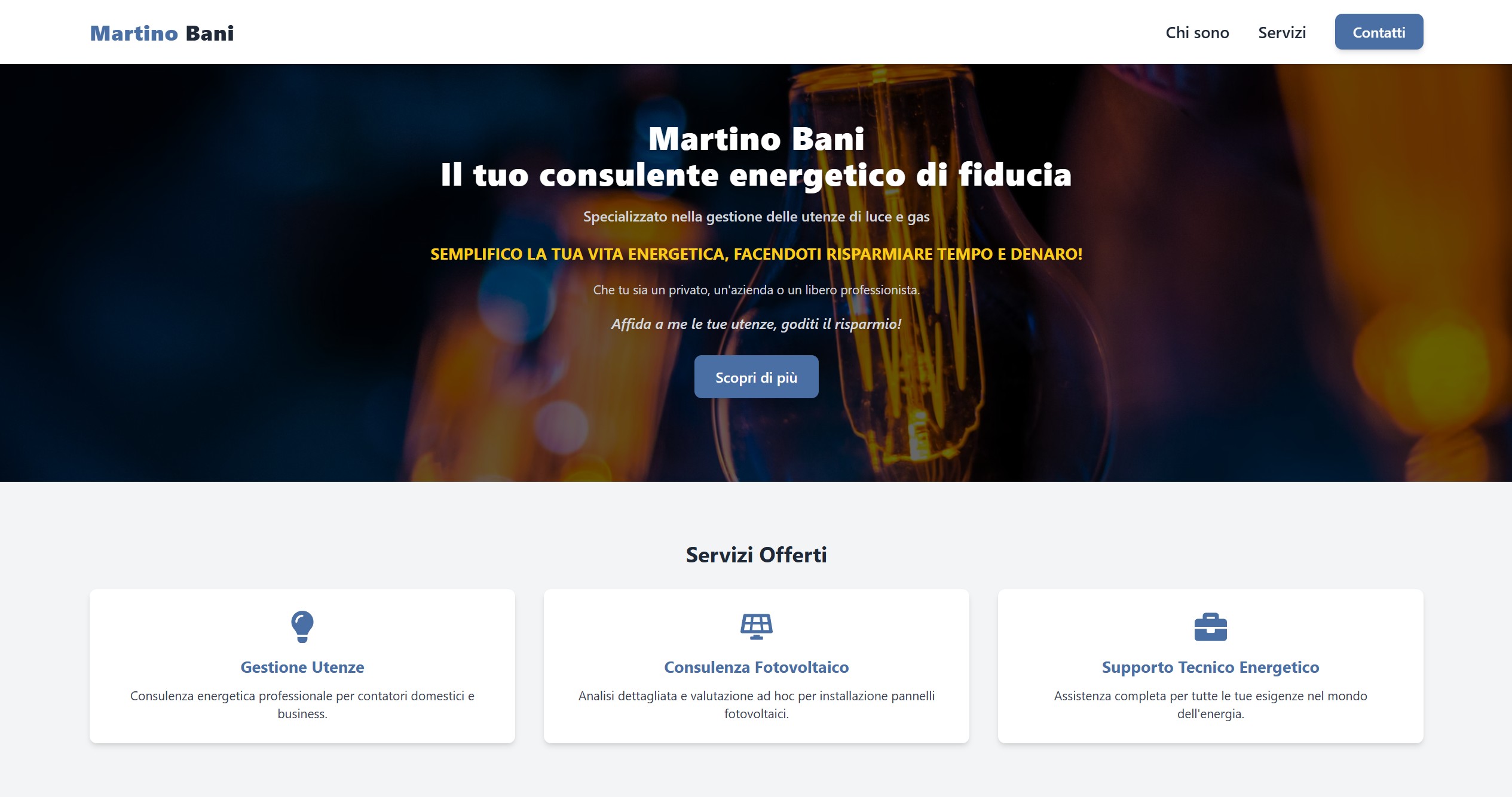 Sito di Martino Bani